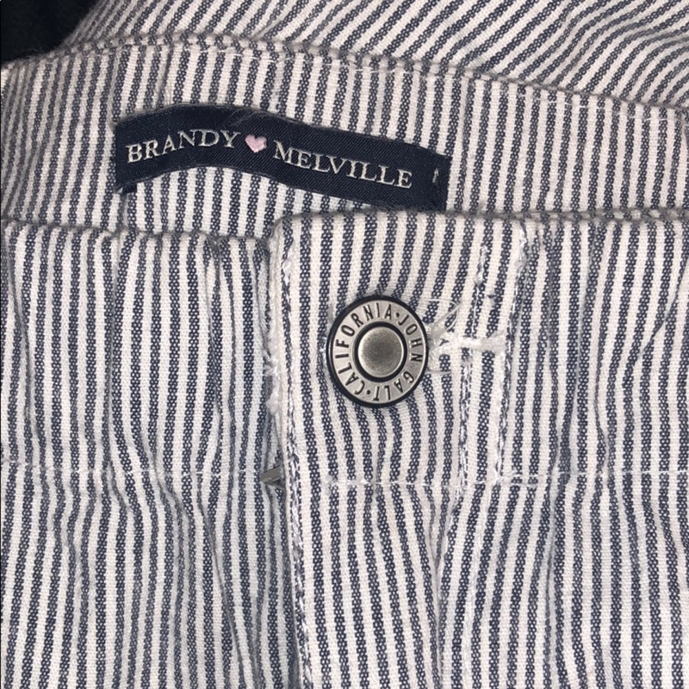 brandy melville striped pants